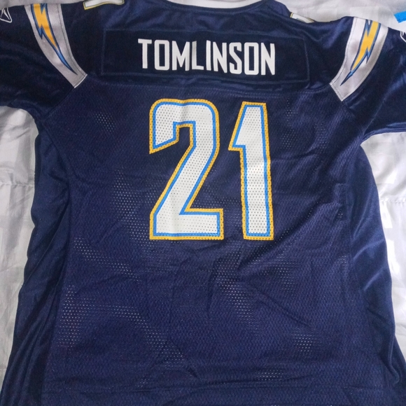 NFL Chargers Jersey, size L 2006-2007 season #21 L. Tomlinson - Picture 2 of 11